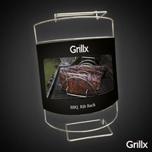GrillX BBQ Sparerib Rek - Hittebestendig Staal - Grillen van Vlees en Gevogelte