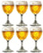 Grimbergen Bierglazen op Voet - 250 ml - 6 stuks