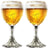 Grimbergen Bierglazen Op Voet 250 ml - 2 stuks