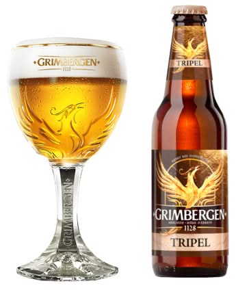 Grimbergen Bierglazen Op Voet 250 ml - 2 stuks