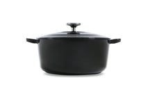 BK Braadpan Bourgogne Jet Black Gietijzer ø 24 cm / 4.2 liter - geëmailleerde anti-aanbaklaag