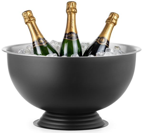 Cookinglife Champagnekoeler / Champagne emmer Zwart - ø 39 cm