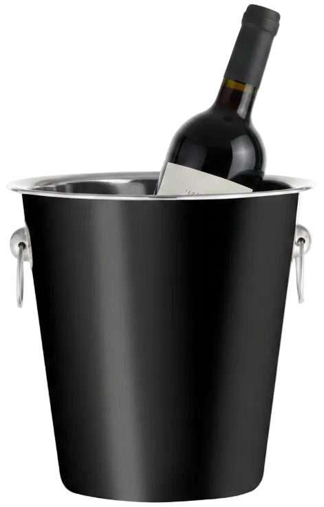 Cookinglife Wijnkoeler Zwart - ø 22 cm