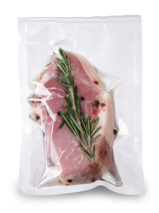 Hendi Vacumeerzakken met reliëf op rol - Sous Vide Zakken - 20 x 600 cm - Geschikt voor FoodSaver vacumeermachines - 2 stuks