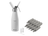 Hendi Slagroomspuit Wit 950 ml + Slagroompatronen 10 stuks