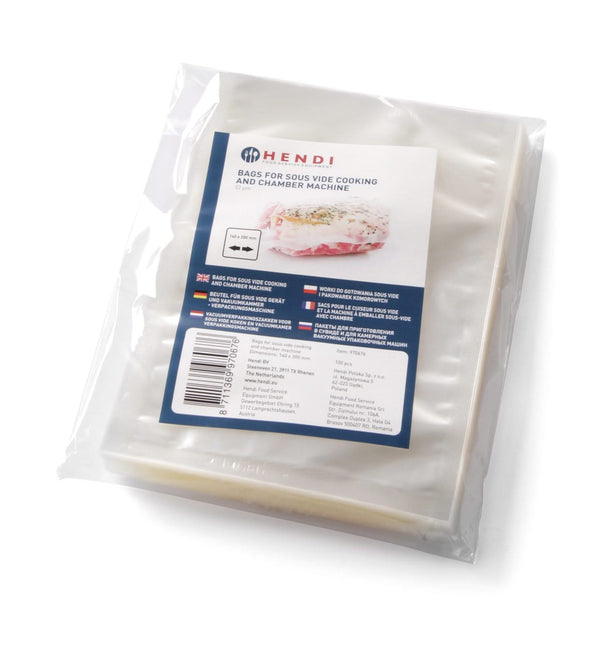 Hendi Vacumeerzakken - Sous Vide Zakken - 20 x 15 cm - 100 stuks