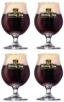 Hertog Jan Bierglazen - Bierbokalen 250 ml - 4 Stuks