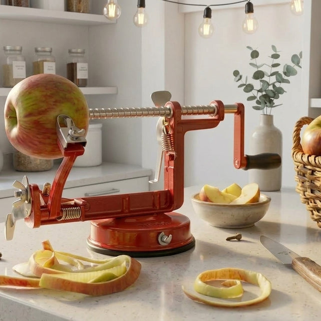 Prik de appel op de pin