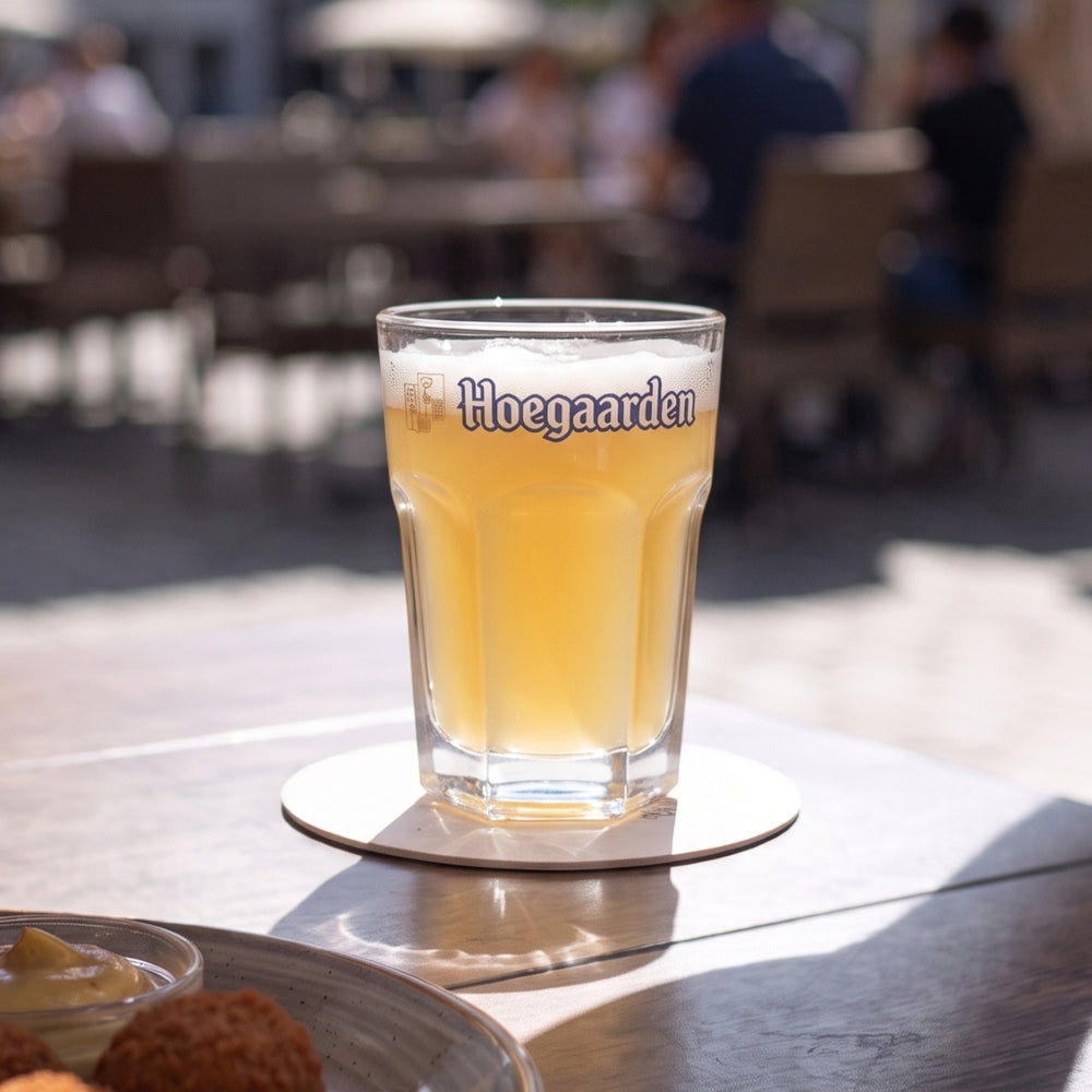 Hoegaarden Bierglazen Witbier 250 ml - 4 Stuks