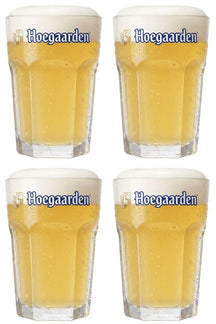 Hoegaarden Bierglazen Witbier 250 ml - 4 Stuks