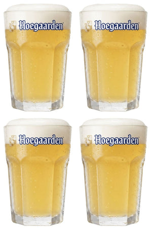Hoegaarden Bierglazen Witbier 250 ml - 4 Stuks