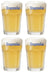 Hoegaarden Bierglazen Witbier 250 ml - 4 Stuks