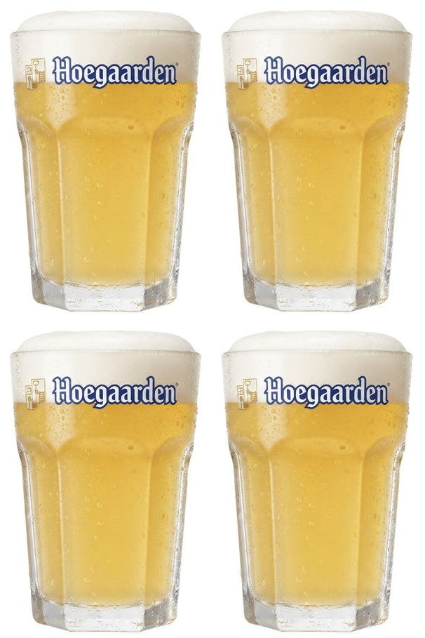 Hoegaarden Bierglazen Witbier 250 ml - 4 Stuks