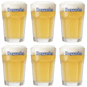 Hoegaarden Bierglazen Witbier - 250 ml - 6 stuks