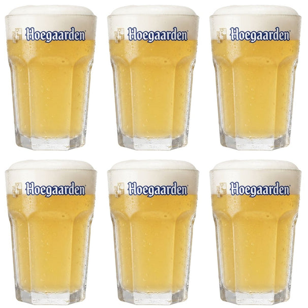 Hoegaarden Bierglazen Witbier - 250 ml - 6 stuks
