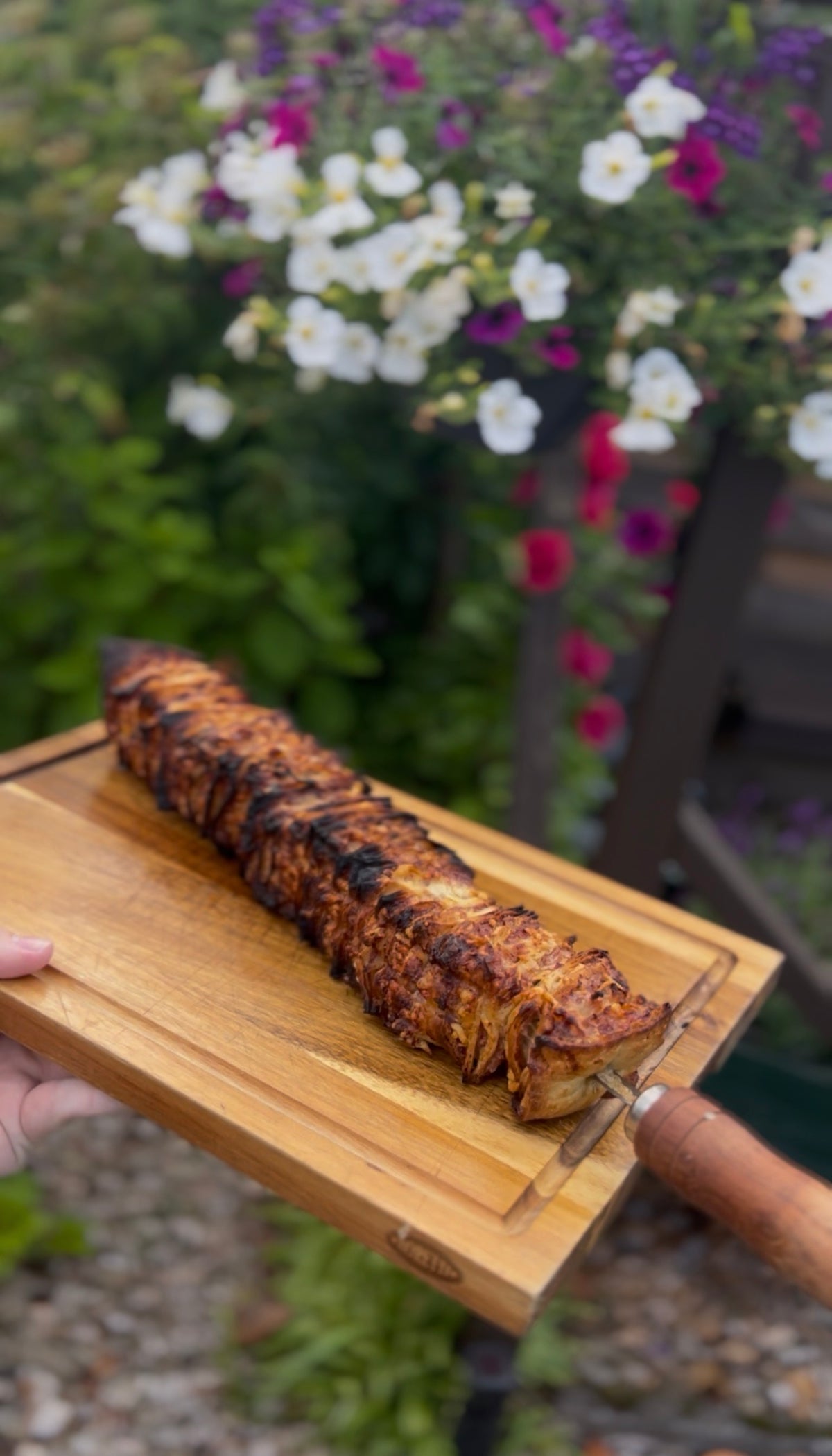 Krokant, cheesy en boordevol smaak uit de Kamado