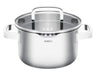 Sola Soeppan Juvia RVS Downdraft en Inductie geschikt ø 24 cm / 5.5 liter - geschikt voor alle warmtebronnen