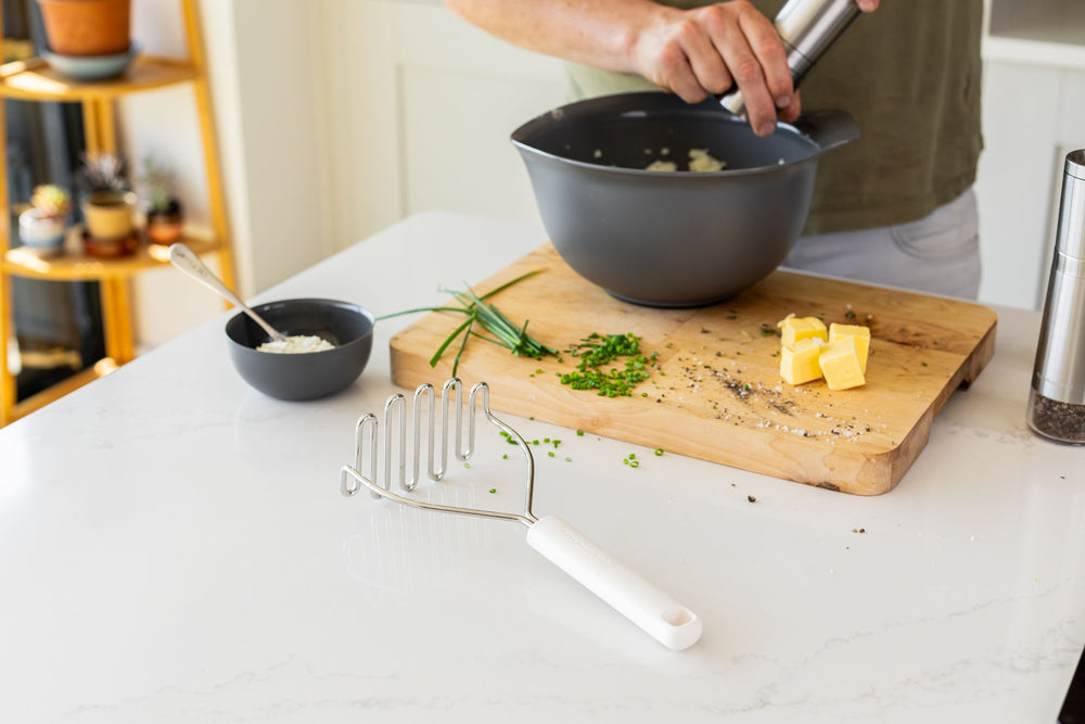 KitchenAid Aardappelstamper Classic Porselein Wit 25.5 cm