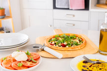 KitchenAid Pizzasnijder Classic Porselein Wit 23.5 cm