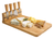 Cookinglife Kaasmessenset 5-delig - RVS - Kaasplank - Snijden en serveren van kaas