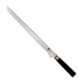 Kai Vleesmes Shun Classic 30.5 cm damaststaal met zwart heft, vrijstaand op witte achtergrond