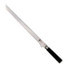 Kai Vleesmes Shun Classic 30.5 cm damaststaal met zwart heft, vrijstaand op witte achtergrond