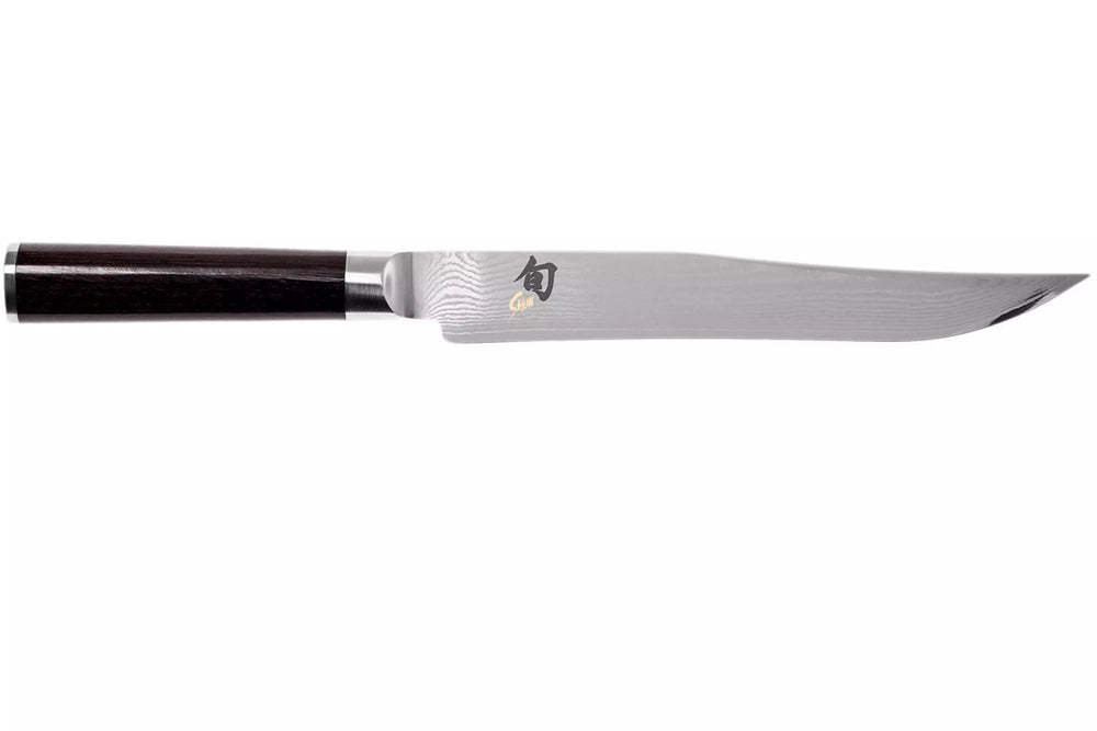 Kai Trancheermes / Vleesmes Shun Classic 20 cm - 32 lagen damaststaal - DM-0703