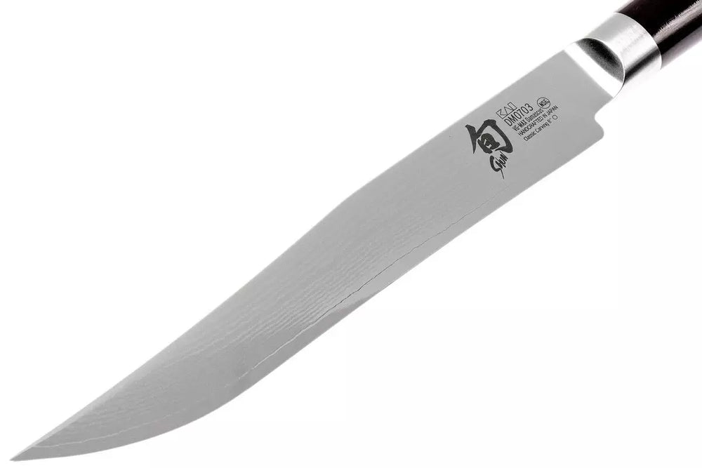 Kai Trancheermes / Vleesmes Shun Classic 20 cm - 32 lagen damaststaal - DM-0703