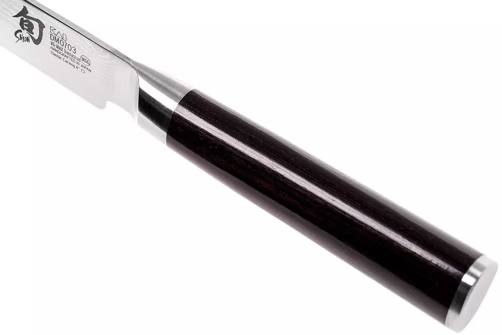 Kai Trancheermes / Vleesmes Shun Classic 20 cm - 32 lagen damaststaal - DM-0703