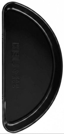 Keij Kamado BBQ Lekbak / Drip Tray Halve Maan Large - Emaille - voor 21 inch Kamado's - Universeel