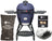 Keij Kamado BBQ Startersset - Legend Large Blue 21 inch - met Houtskool, Aanmaakwokkels & Kolenmand