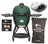 Keij Kamado BBQ Startersset - Legend XL Green 23 inch - met Houtskool, Aanmaakwokkels & Kolenmand