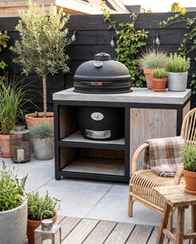 Keij Kamado BBQ Legend Large Black - Solo - 21 inch