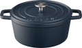 Keij Kamado Dutch Oven / Braadpan Blauw - Geëmailleerd Gietijzer - ø 14 cm / 500 ml