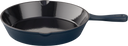 Keij Kamado Koekenpan Skillet Blauw - Gietijzer - ø 25.5 cm - geëmailleerde anti-aanbaklaag