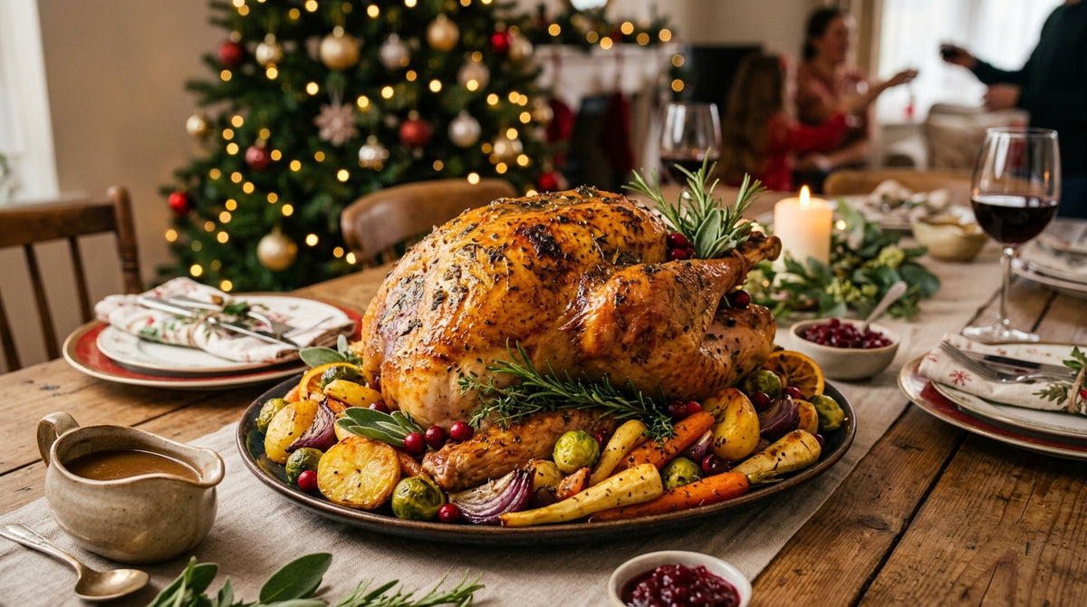 De ster van jouw kersttafel, goudbruin en sappig uit de oven.