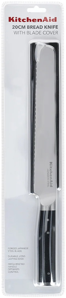 KitchenAid Broodmes Gourmet 20 cm + Gratis mesbeschermer