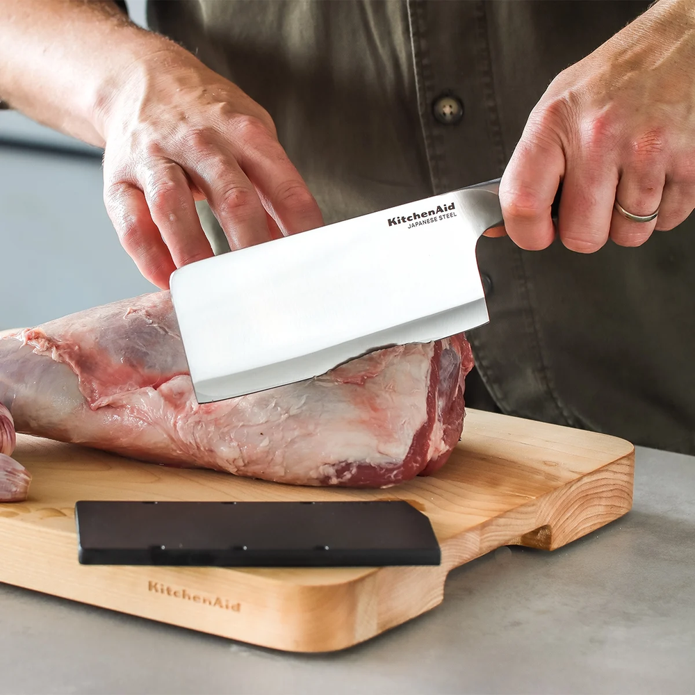 KitchenAid Hakmes Gourmet 15 cm + Gratis mesbeschermer