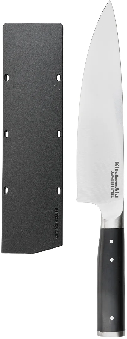 KitchenAid Koksmes Gourmet 20 cm + Gratis mesbeschermer