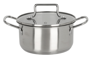 Cookinglife Kookpan Essential Steel RVS Ø 20 cm - 2.7 liter - geschikt voor alle warmtebronnen