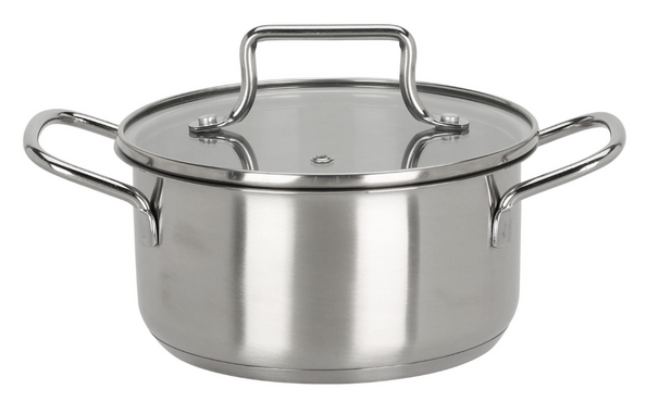 Cookinglife Kookpan Essential Steel RVS Ø 20 cm - 2.7 liter - geschikt voor alle warmtebronnen