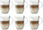 Leonardo Latte Macchiato Glazen - Napoli 380 ml - 6 stuks - Hittebestendig
