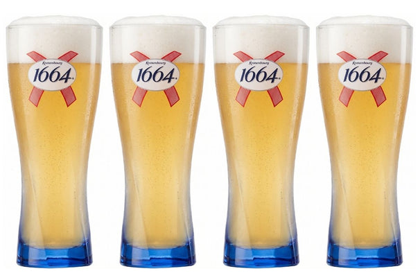 Kronenbourg 1664 Blanc Bierglazen 250 ml - 4 stuks