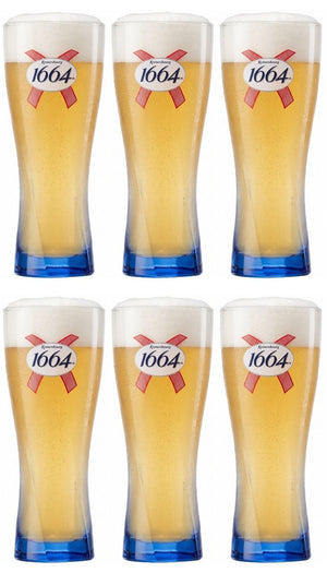Kronenbourg 1664 Blanc Bierglazen 330 ml - 6 stuks