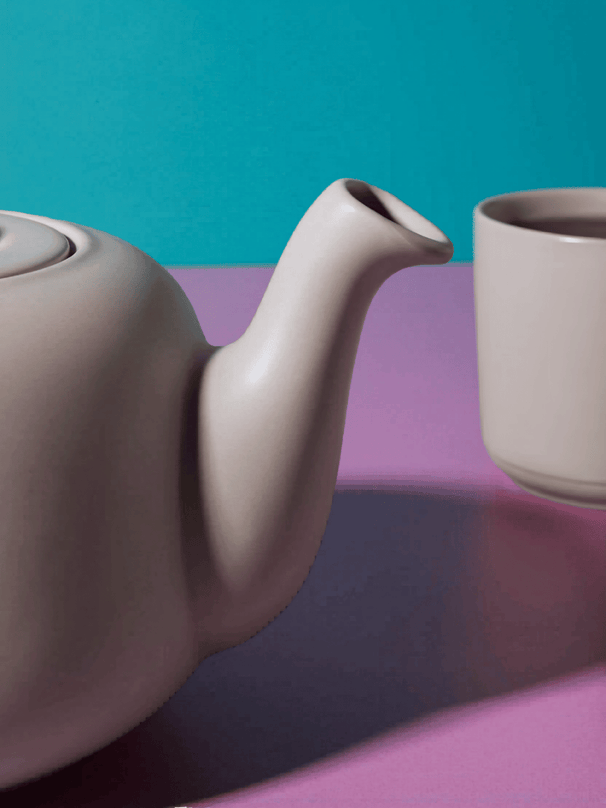 La Cafetière Theepot Classic Latte - Aardewerk - 600 ml
