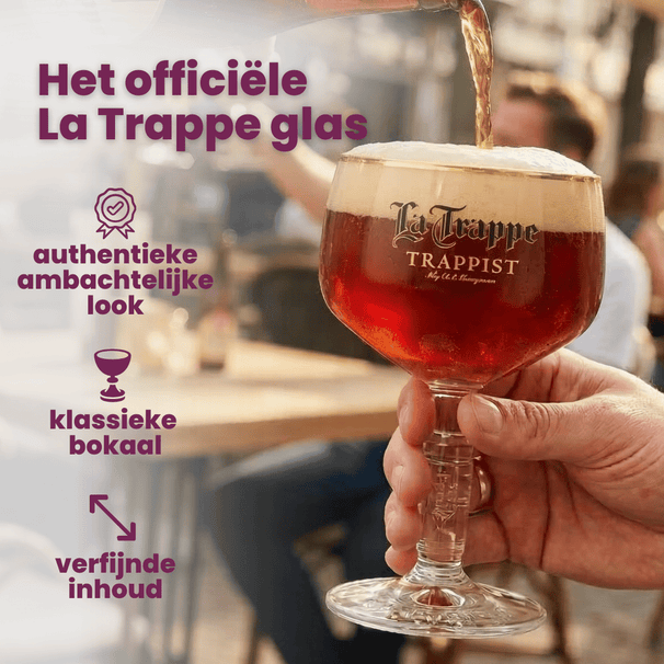 La Trappe Bierglazen 250 ml - 2 stuks