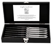 Laguiole Style de Vie Steakmessen Luxury Line RVS - 6 stuks