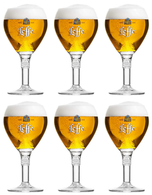 Leffe Bierglazen 250 ml - 6 Stuks
