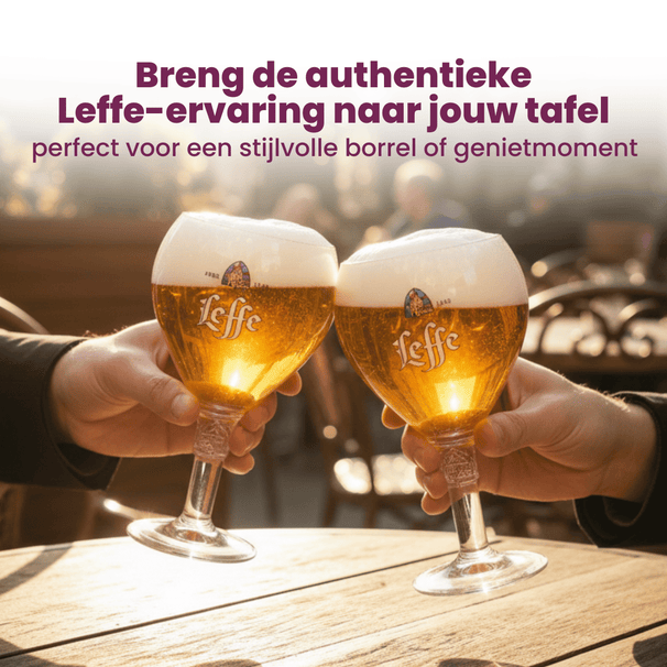 Leffe Bierglazen - 330 ml - 2 stuks
