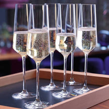 Leonardo Champagneglazen - Flutes - Puccini - 280 ml - 6 stuks
